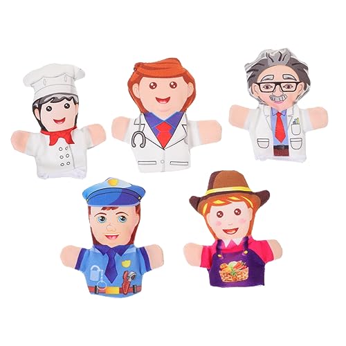 Beaupretty 5 Stück Teiliges Fingerpuppen Berufe aus Weichem Material Pädagogisches für Eltern Junge Mädchen Interaktion für Kindergarten Schule Geburtstagsgeschenk Beaupretty 5 Stück Teiliges Fingerpuppen Berufe aus Weichem Material Pädagogisches für Eltern Junge Mädchen Interaktion für Kindergarten Schule Geburtstagsgeschenk von Beaupretty