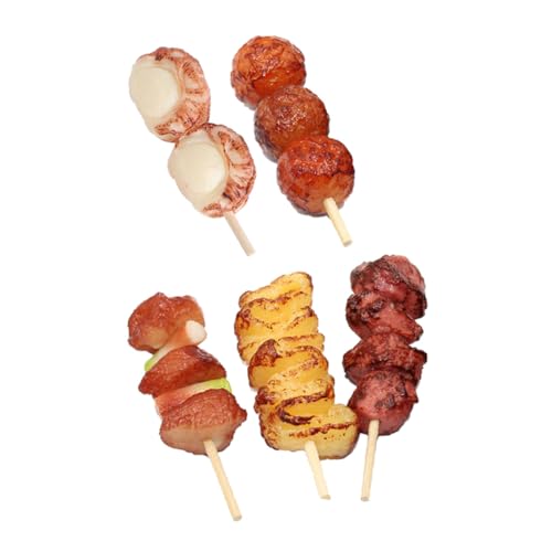Beaupretty 5 Stück Teiliges Grillset für Realistische Barbecue Spieße in Bunten Farben Leichtes Sicheres Küchen für Rollenspiele für Partys Beaupretty 5 Stück Teiliges Grillset für Realistische Barbecue Spieße in Bunten Farben Leichtes Sicheres Küchen für Rollenspiele für Partys von Beaupretty