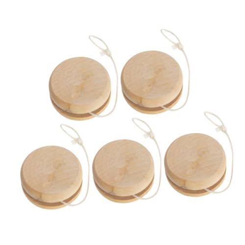 Beaupretty 5 Stück Teiliges Holz Yo Yo für Tragbare Unisex Spielzeuge für Drinnen und Draußen für Geschicklichkeitstraining und Pädagogisches Durchmesser Beaupretty 5 Stück Teiliges Holz Yo Yo für Tragbare Unisex Spielzeuge für Drinnen und Draußen für Geschicklichkeitstraining und Pädagogisches Durchmesser von Beaupretty