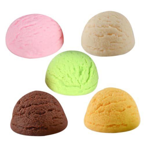 Beaupretty 5 Stück Teiliges Künstliche Eiskugeln Realistische Nachbildung für Dekoration und Ausstellungen Falsche Desserts für Schaufenster und Lebensmittelproben für Geschäfte und Zuhause Beaupretty 5 Stück Teiliges Künstliche Eiskugeln Realistische Nachbildung für Dekoration und Ausstellungen Falsche Desserts für Schaufenster und Lebensmittelproben für Geschäfte und Zuhause von Beaupretty