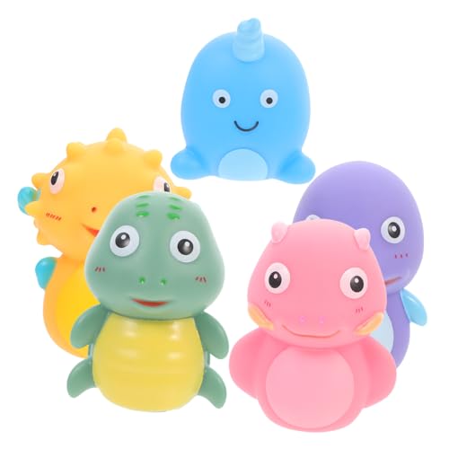 Beaupretty 5 Stück Teiliges Meerestiere Fingerpuppen aus Weichem Material Interaktives für Kleinkinder Niedliche Cartoon Tiere zum Geschichtenerzählen und Pädagogischem Spielspaß von Beaupretty