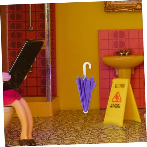 Beaupretty 5 Stück Teiliges Mini Puppenschirm Farbige Miniatur Regenschirme für Puppenhaus Dekoration Solide Farben Gelb Blau Grün Violett Weiß Leichtes Realistisches Deko Zubehör Beaupretty 5 Stück Teiliges Mini Puppenschirm Farbige Miniatur Regenschirme für Puppenhaus Dekoration Solide Farben Gelb Blau Grün Violett Weiß Leichtes Realistisches Deko Zubehör von Beaupretty