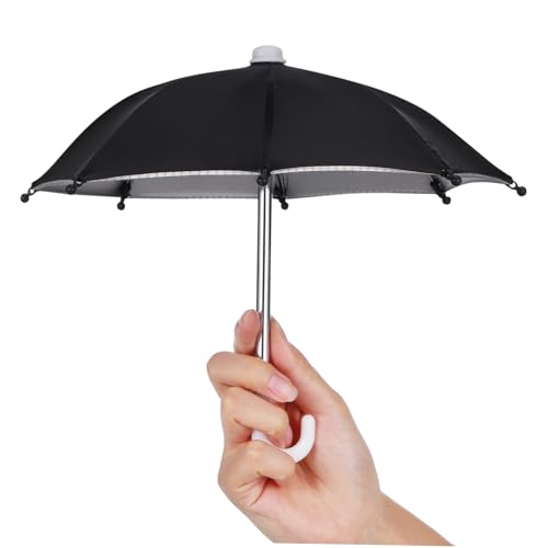 Beaupretty 5 Stück Teiliges Mini Regenschirm Kleine Bunte Regenschirme aus Metall DIY Anmalbar Dekorative Puppenhaus Requisiten für Jungen und Mädchen Zufällige Farben Zufällige Farbe von Beaupretty