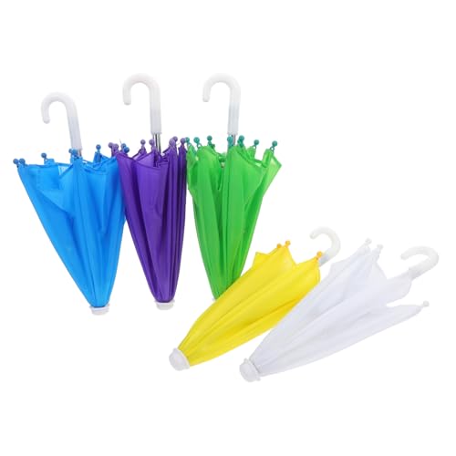 Beaupretty 5 Stück Teiliges Mini Regenschirme in Farben Puppenhaus Dekoration Handliche Miniaturspielzeug Schirme Realistische Modelle für Puppen und Minihäuser Farbige Spielzeugschirme Beaupretty 5 Stück Teiliges Mini Regenschirme in Farben Puppenhaus Dekoration Handliche Miniaturspielzeug Schirme Realistische Modelle für Puppen und Minihäuser Farbige Spielzeugschirme von Beaupretty