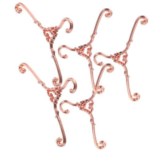 Beaupretty 5 Stück Teiliges Miniatur Puppenkleiderbügel aus Hochwertigem Legierungs Metall in Roségold Praktische und Langlebige Mini Kleiderbügel für Puppenhaus Möbel und Puppenbekleidung Beaupretty 5 Stück Teiliges Miniatur Puppenkleiderbügel aus Hochwertigem Legierungs Metall in Roségold Praktische und Langlebige Mini Kleiderbügel für Puppenhaus Möbel und Puppenbekleidung von Beaupretty