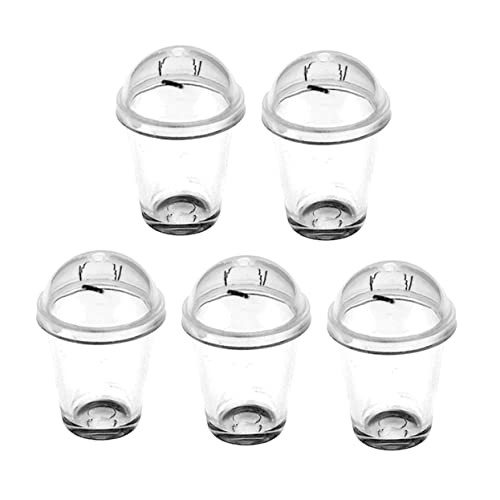 Beaupretty 5 Stück Teiliges Miniatur Trinkbecher mit Strohhalmdeckel Transparente Milchtee und Kaffeetassen Modelle Detailreiche Miniaturfiguren für Puppenhäuser und DIY Bastelprojekte Beaupretty 5 Stück Teiliges Miniatur Trinkbecher mit Strohhalmdeckel Transparente Milchtee und Kaffeetassen Modelle Detailreiche Miniaturfiguren für Puppenhäuser und DIY Bastelprojekte von Beaupretty