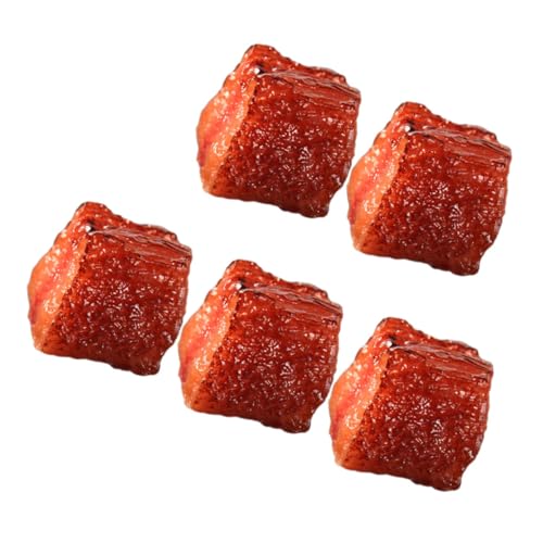 Beaupretty 5 Stück Teiliges PVC Fake Rindfleisch Würfel Modell Realistische Simulation Lebensmittelechte Küchen Dekoration Restaurant Deko Requisiten für Laden Hotel Party Beaupretty 5 Stück Teiliges PVC Fake Rindfleisch Würfel Modell Realistische Simulation Lebensmittelechte Küchen Dekoration Restaurant Deko Requisiten für Laden Hotel Party von Beaupretty