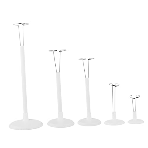 Beaupretty 5 Stück Teiliges Puppenständer Verstellbare Stützen für Puppen Figuren und Sammlerstücke Robuste Aufbewahrungslösung für Ihr Puppen Display von Beaupretty