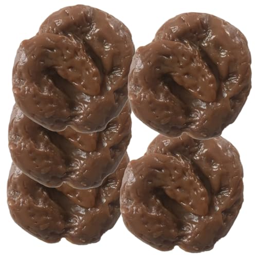Beaupretty 5 Stück Teiliges Realistisches Fake Poo aus Weichem TPR Schwimmendes Streichholz Lustige Party streichrequisite für Halloween und Aprilscherze Sicher und Langlebig von Beaupretty
