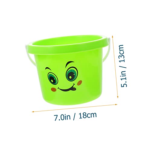 Beaupretty 5 Stück Teiliges Sandspielzeug für Kleine Tragbare Sandkübel aus Strapazierfähigem Kindersicherem PP Material und Leicht für Strand und Sandkasten Spielspaß von Beaupretty
