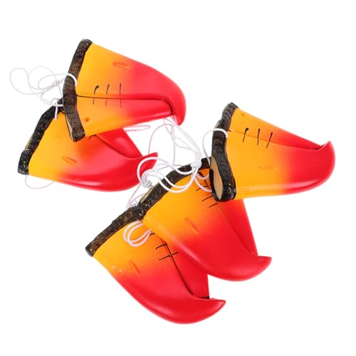 Beaupretty 5 Stück Teiliges Set Cosplay Papagei Nase Karneval Zubehör für Maskerade und Partys Elastische Realistische Tier Nase aus Strapazierfähigem Vinyl für Kindergeburtstag und von Beaupretty