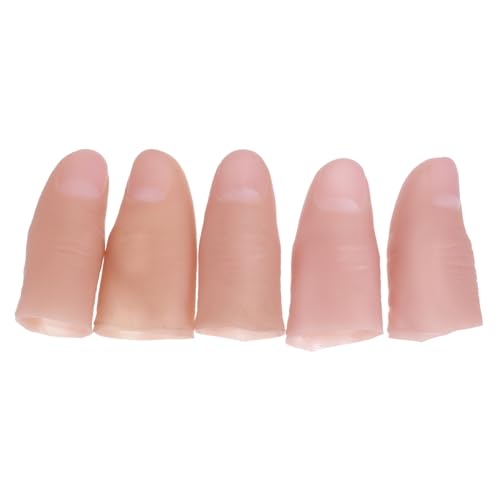 Beaupretty 5 Stück Teiliges Set Realistische Fingerabdeckungen Lustige Spielzeuge für Spiele und Shows Hergestellt aus Hochwertigem Material Angenehm zu Tragen Leicht und Kompakt Beaupretty 5 Stück Teiliges Set Realistische Fingerabdeckungen Lustige Spielzeuge für Spiele und Shows Hergestellt aus Hochwertigem Material Angenehm zu Tragen Leicht und Kompakt von Beaupretty