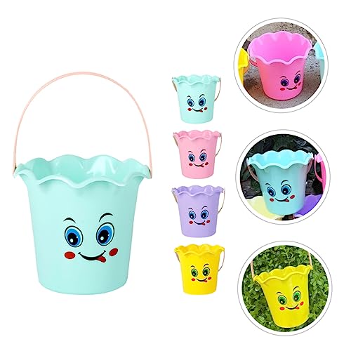 Beaupretty 5 Stück Teiliges Strandspielzeug Kleine Robuste Eimer aus Dickem Kunststoff Vielseitig Einsetzbar für Sandspiel Wasserspaß und Outdoor Aktivitäten Bunte Farben für Zufällige Farbe Beaupretty 5 Stück Teiliges Strandspielzeug Kleine Robuste Eimer aus Dickem Kunststoff Vielseitig Einsetzbar für Sandspiel Wasserspaß und Outdoor Aktivitäten Bunte Farben für Zufällige Farbe von Beaupretty