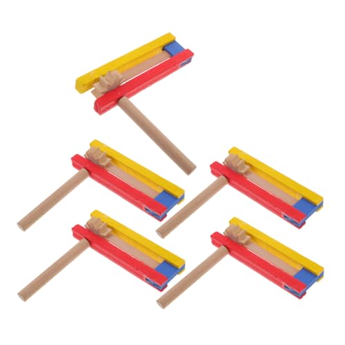 Beaupretty 5 Stück Teiliges Traditionelle Hölzerne Ratsche Selbstrotierende Holzklapper mit Klarem Klang für Erwachsene Musikinstrument Geeignet für Sportveranstaltungen Geburtstagsfeiern Beaupretty 5 Stück Teiliges Traditionelle Hölzerne Ratsche Selbstrotierende Holzklapper mit Klarem Klang für Erwachsene Musikinstrument Geeignet für Sportveranstaltungen Geburtstagsfeiern von Beaupretty