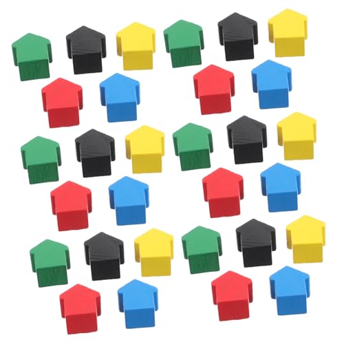 Beaupretty 50 Stück Brettspiel Spielfiguren Set aus Bunten Holzfiguren für Schach und Tischspiele für Kreative Projekte Ergänzung zu Brettspiel Komponenten Beaupretty 50 Stück Brettspiel Spielfiguren Set aus Bunten Holzfiguren für Schach und Tischspiele für Kreative Projekte Ergänzung zu Brettspiel Komponenten von Beaupretty