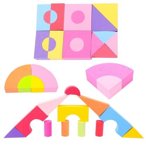Beaupretty 50 Stück Eva Stapelbausteine Farbenfrohe Lernspielzeuge für Kleinkinder Pädagogische Blöcke Formen Farben und Feinmotorik für Frühe Bildung und Kreatives Beaupretty 50 Stück Eva Stapelbausteine Farbenfrohe Lernspielzeuge für Kleinkinder Pädagogische Blöcke Formen Farben und Feinmotorik für Frühe Bildung und Kreatives von Beaupretty