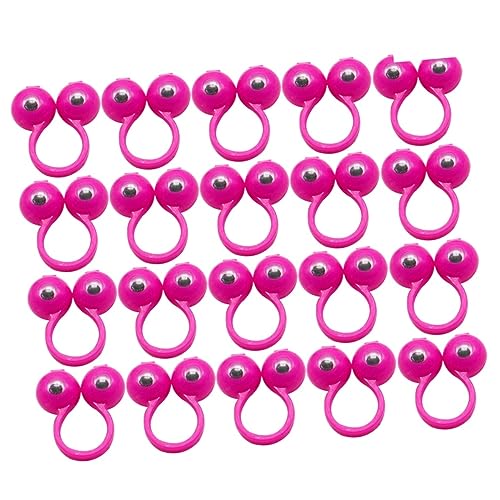 Beaupretty 50 Stück Fingerpuppenringe mit Großen Augen Lustige Finger Spielzeuge für Partys und Puppentheater Zufällige Farbe Zufällige Farbe Zufällige Farbe von Beaupretty