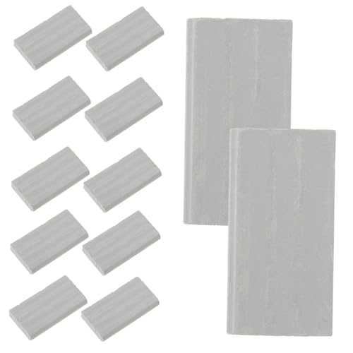Beaupretty 50 Stück Maßstab Realistische Mini Bricks für DIY Sandtisch Architektur Mikro Landschaftsdekoration Mini Gartenmauer Zubehör Bastelmaterial für Modellbau von Beaupretty