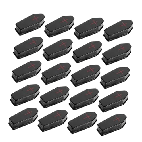 Beaupretty 50 Stück Mini Coffin Halloween Dekorationen aus Resin Realistische Mikro Figuren für Puppenhaus Büro Party Kompakt und Detailreich für Festliche Halloween Atmosphäre von Beaupretty