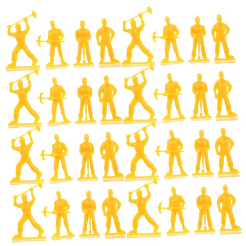 Beaupretty 50 Stück Miniaturfiguren Bauarbeiter Tragbare Sichere und Dekorative Modelle für Baustellen Szenen und Kreatives Spiel für Kleinkinder Beaupretty 50 Stück Miniaturfiguren Bauarbeiter Tragbare Sichere und Dekorative Modelle für Baustellen Szenen und Kreatives Spiel für Kleinkinder von Beaupretty