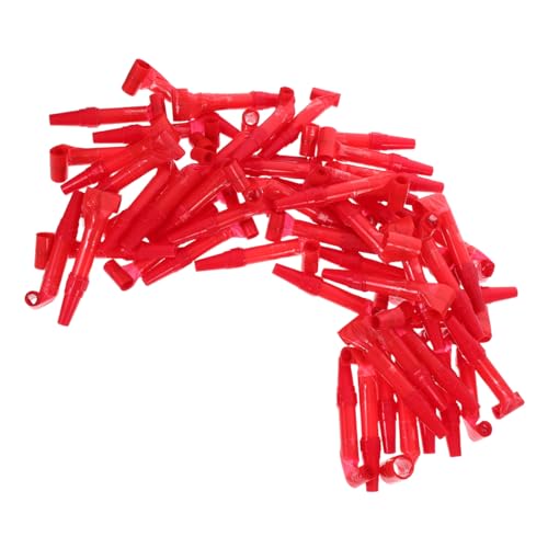 Beaupretty 50 Stück Party Geräusche mit Frosch Eidechsen zungen Spielzeugpfeifen Bunte Plastik Noisemaker für Kindergeburtstag Interaktive Partytröten für Fasching und Feierlichkeiten von Beaupretty