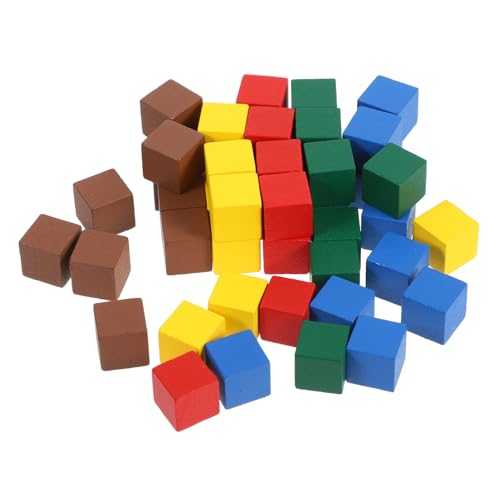 Beaupretty 50 Stück Teiliges Bunter Holz Spielfiguren für Flugschach Stabile Glatte Würfel als Zubehör für Brettspiele Kindgerechtes Denkspiel für Familie und Freunde Beaupretty 50 Stück Teiliges Bunter Holz Spielfiguren für Flugschach Stabile Glatte Würfel als Zubehör für Brettspiele Kindgerechtes Denkspiel für Familie und Freunde von Beaupretty