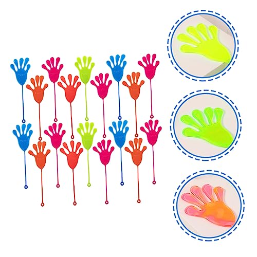 Beaupretty 50 Stück Teiliges Elastisches Kletternde Hände Bunte Klebehände für Party Mitgebsel Strapazierfähiges Sicheres Stretch für Jungen und Mädchen Zufällige Farbe Zufällige Farbe von Beaupretty