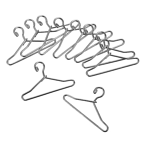 Beaupretty 50 Stück Teiliges Mini Metallkleiderbügel für Puppenkleider Stabile Umweltfreundliche Kleiderhalter für Puppen zum Organisieren und Präsentieren von Spielzeugkleidung Beaupretty 50 Stück Teiliges Mini Metallkleiderbügel für Puppenkleider Stabile Umweltfreundliche Kleiderhalter für Puppen zum Organisieren und Präsentieren von Spielzeugkleidung von Beaupretty