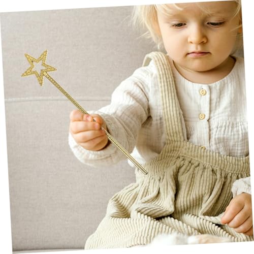 Beaupretty 50 Stück Teiliges Sternenstab aus Goldfarbene Feenstäbe als Party Cosplay Requisiten für Geburtstagsfeiern Bühnenauftritte und Feenkostüm Zubehör von Beaupretty