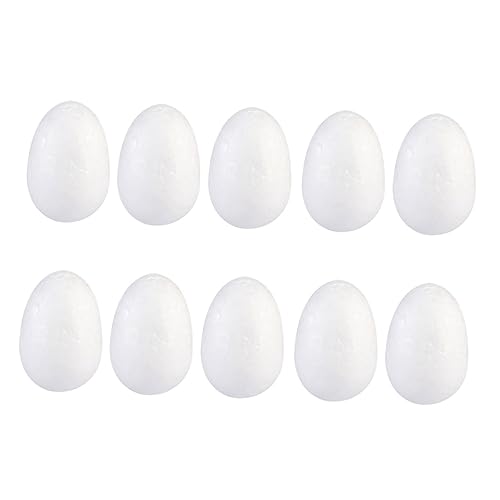Beaupretty 50 Stück Weiße Styroporeier zum Bemalen DIY Ostereier Dekoration für Bastelset für Osterfest Vielseitige Schaumstoff Eier für Kreative Handwerksprojekte Beaupretty 50 Stück Weiße Styroporeier zum Bemalen DIY Ostereier Dekoration für Bastelset für Osterfest Vielseitige Schaumstoff Eier für Kreative Handwerksprojekte von Beaupretty