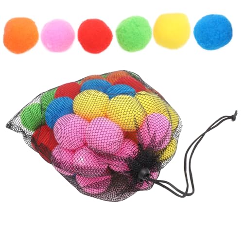 Beaupretty 50 Stück Wiederverwendbare Wasserballspielzeuge Bunte Absorptionsbälle für Strand Schwimmbad und Sommerpartys für Wasserspiele und Familienaktivitäten von Beaupretty