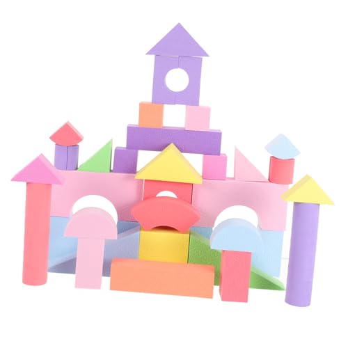 Beaupretty 52 Stück Eva Stapelbare Geometrische Bausteine für Teiliges Lernspielzeug Feinmotorik und Räumlichem für Frühkindliche Bildung und Interaktives Beaupretty 52 Stück Eva Stapelbare Geometrische Bausteine für Teiliges Lernspielzeug Feinmotorik und Räumlichem für Frühkindliche Bildung und Interaktives von Beaupretty