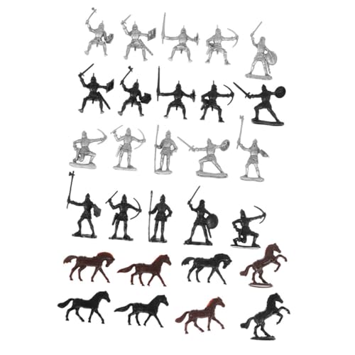 Beaupretty 56 Stück Teiliges Mittelalterliches Soldatenmodell mit Figuren Pferden und Reitern Detailreiche Kunststoffspielzeuge für Kinderzimmerdekoration und Pädagogisches Beaupretty 56 Stück Teiliges Mittelalterliches Soldatenmodell mit Figuren Pferden und Reitern Detailreiche Kunststoffspielzeuge für Kinderzimmerdekoration und Pädagogisches von Beaupretty