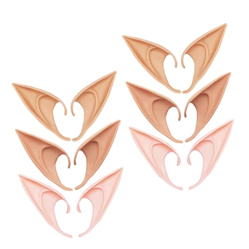 Beaupretty 6 Paare Ersatzohren für Cosplay Langlebige Dekorative für Kostümpartys Halloween und Aufführungen Beaupretty 6 Paare Ersatzohren für Cosplay Langlebige Dekorative für Kostümpartys Halloween und Aufführungen von Beaupretty