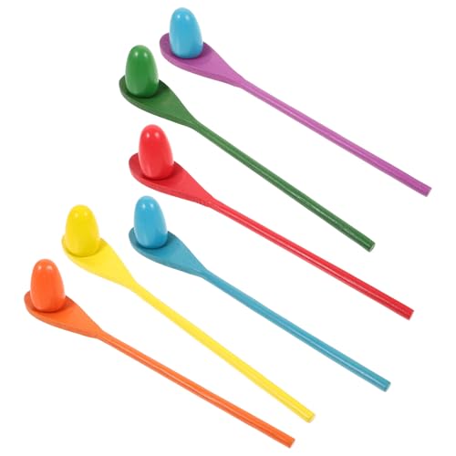 Beaupretty 6 Sätze Holz Ei Balance für Sensory Training Spiel für Geschicklichkeit und Gleichgewicht Geeignet für Spielgruppen und Gemeinsame Aktivitäten Beaupretty 6 Sätze Holz Ei Balance für Sensory Training Spiel für Geschicklichkeit und Gleichgewicht Geeignet für Spielgruppen und Gemeinsame Aktivitäten von Beaupretty