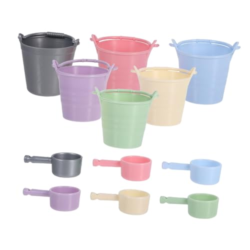 Beaupretty 6 Sätze Kleinkinder Teiliges Wasser Eimer mit Löffeln Farbige Sandspielzeuge für Garten Strand und Puppenhaus für Outdoor Aktivitäten und Kreative Spiele Beaupretty 6 Sätze Kleinkinder Teiliges Wasser Eimer mit Löffeln Farbige Sandspielzeuge für Garten Strand und Puppenhaus für Outdoor Aktivitäten und Kreative Spiele von Beaupretty