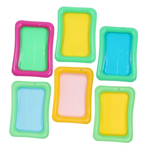 Beaupretty 6 Stück Aufblasbare Servierplatte für Getränke und Snacks Kühlbehälter für Lebensmittel und Getränketray für Sommerfeiern und Grillen Beaupretty 6 Stück Aufblasbare Servierplatte für Getränke und Snacks Kühlbehälter für Lebensmittel und Getränketray für Sommerfeiern und Grillen von Beaupretty