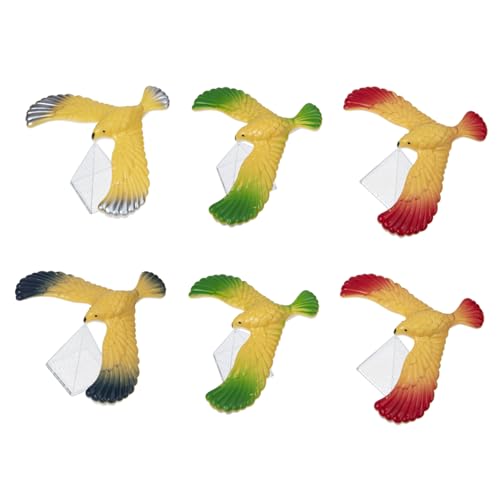 Beaupretty 6 Stück Aufziehspielzeug Robuste Tragbare Spielzeuge Bunten Farben für Kreative Spiele und Koordinationstraining von Beaupretty