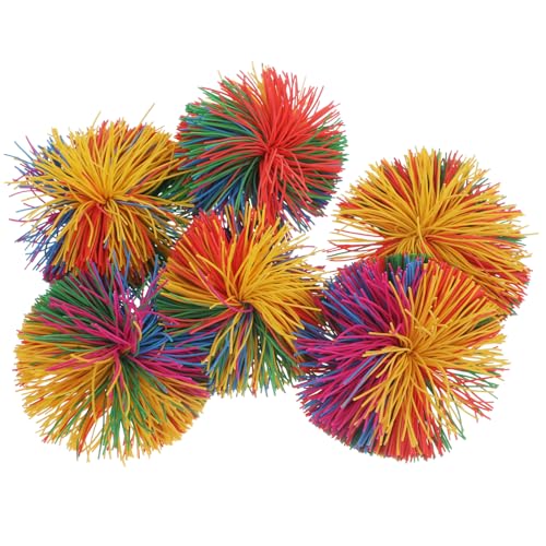Beaupretty 6 Stück Bunte Flauschige Silikon Stressbälle Sensorische Fidget Spielzeuge für Stressabbau und Spaß Beim Farben Zufällig Zufällige Farbe Zufällige Farbe von Beaupretty