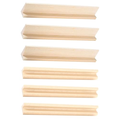 Beaupretty 6 Stück DIY Holzbuchstabenständer Teiliges aus Holz für Domino Mahjong und Kreative Deko Anpassbare Buchstabenhalter für Zuhause und Bürogestaltung Beaupretty 6 Stück DIY Holzbuchstabenständer Teiliges aus Holz für Domino Mahjong und Kreative Deko Anpassbare Buchstabenhalter für Zuhause und Bürogestaltung von Beaupretty