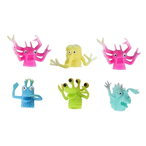 Beaupretty 6 Stück Fingerpuppen Teiliges TPR Fingerpuppen für Lustige Handpuppen für Kreative und Geburtstagsfeiern Zufällige Designs Beaupretty 6 Stück Fingerpuppen Teiliges TPR Fingerpuppen für Lustige Handpuppen für Kreative und Geburtstagsfeiern Zufällige Designs von Beaupretty