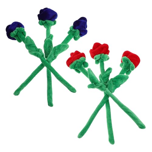 Beaupretty 6 Stück Flexibler Plüsch Rosenstrauß mit Biegsamen Stielen Kuschelige Blumen spielzeuge für Vielseitig für Valentinstag Geburtstag Dekoration Zuhause Hotel Restaurant Beaupretty 6 Stück Flexibler Plüsch Rosenstrauß mit Biegsamen Stielen Kuschelige Blumen spielzeuge für Vielseitig für Valentinstag Geburtstag Dekoration Zuhause Hotel Restaurant von Beaupretty