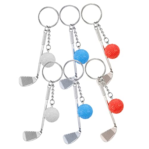 Beaupretty 6 Stück Golf Ball Schlüsselanhänger Schlüsselanhänger für Golfer Kreatives Golfzubehör für Partys Weiß Blau und Rot als für Golfliebhaber Beaupretty 6 Stück Golf Ball Schlüsselanhänger Schlüsselanhänger für Golfer Kreatives Golfzubehör für Partys Weiß Blau und Rot als für Golfliebhaber von Beaupretty