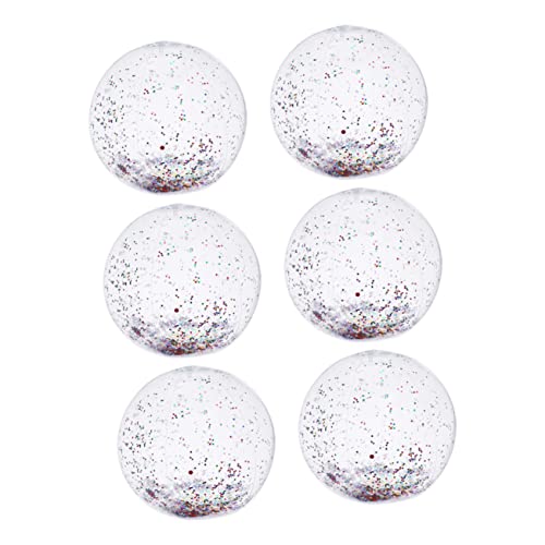 Beaupretty 6 Stück Kreative Glitzer Strandbälle Aufblasbare PVC Bälle für Wasser für Spaß Am Strand Pool Beaupretty 6 Stück Kreative Glitzer Strandbälle Aufblasbare PVC Bälle für Wasser für Spaß Am Strand Pool von Beaupretty