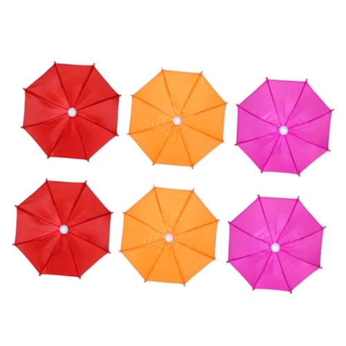 Beaupretty 6 Stück Mini Regenschirm Deko Ø Puppenhaus Zubehör Fotorequisite Sortiert Langlebig und Stabil Zufällige Farbe Zufällige Farbe von Beaupretty