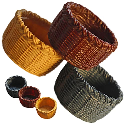 Beaupretty 6 Stück Miniatur Basket Modell Teiliges Puppenhaus Zubehör Hochwertige Resin Dekoration für Mini Häuser Praktisch und Multifunktionale Mini Deko für Kreative Projekte Beaupretty 6 Stück Miniatur Basket Modell Teiliges Puppenhaus Zubehör Hochwertige Resin Dekoration für Mini Häuser Praktisch und Multifunktionale Mini Deko für Kreative Projekte von Beaupretty
