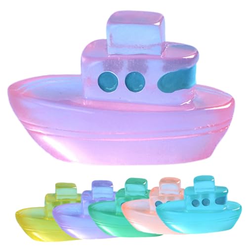 Beaupretty 6 Stück Miniatur Resin Boot Figuren Nachtleuchtend Mini Garten Puppenhaus Dekoration Kleine Strand Accessoires Niedliche Mini Boote für Mikro landschaften Beaupretty 6 Stück Miniatur Resin Boot Figuren Nachtleuchtend Mini Garten Puppenhaus Dekoration Kleine Strand Accessoires Niedliche Mini Boote für Mikro landschaften von Beaupretty