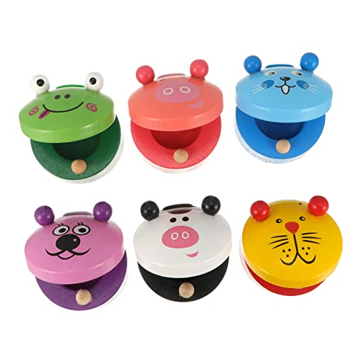 Beaupretty 6 Stück Musikinstrumente für Orff Instrumente mit Bunten Castanets Geeignet für Jahre Fördert Musikalisches Talent und Rhythmusgefühl Beaupretty 6 Stück Musikinstrumente für Orff Instrumente mit Bunten Castanets Geeignet für Jahre Fördert Musikalisches Talent und Rhythmusgefühl von Beaupretty