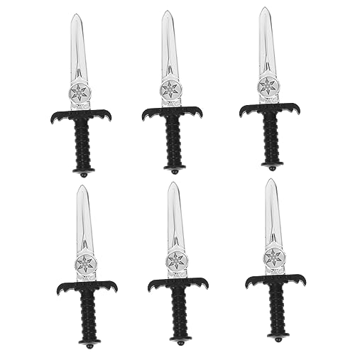 Beaupretty 6 Stück Plastik Für Halloween-kinderspielzeug Simulationspirat Bühnenmesser Plastikspielzeug Für Black Beaupretty 6 Stück Plastik Für Halloween-kinderspielzeug Simulationspirat Bühnenmesser Plastikspielzeug Für Black von Beaupretty