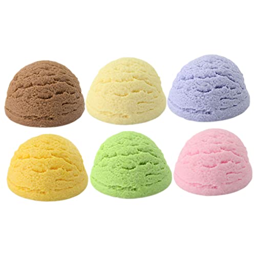 Beaupretty 6 Stück Realistische Eiscreme Kugeln Dekorative Kunststoffeis für Vitrinen Partybedarf und Hausdekoration Klein Beaupretty 6 Stück Realistische Eiscreme Kugeln Dekorative Kunststoffeis für Vitrinen Partybedarf und Hausdekoration Klein von Beaupretty